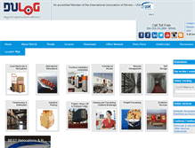 Tablet Screenshot of duloggroup.com